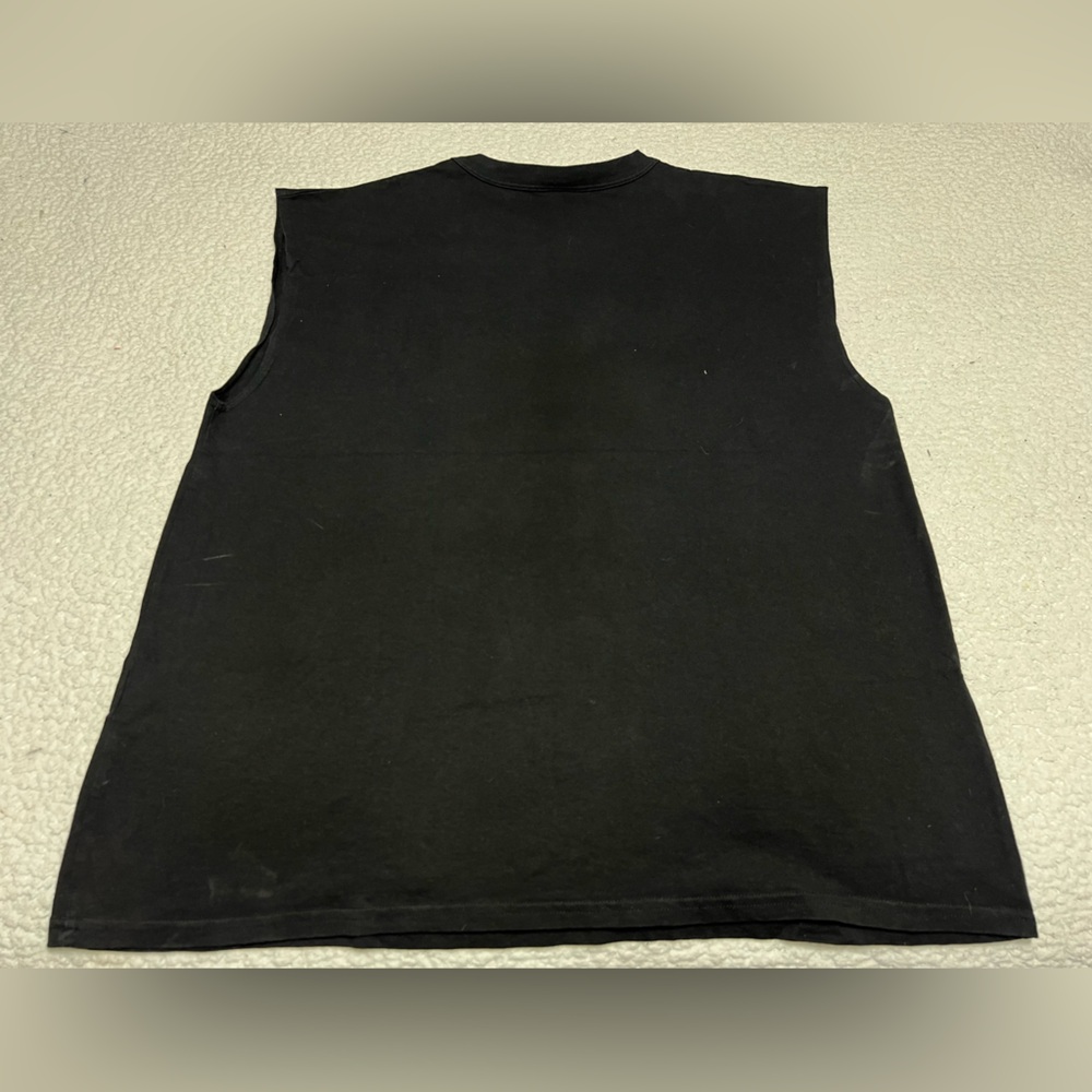 Vintage 90’s Deadstock Golds Gym Muscle Shirt Mens XL Black Sleeveless Totowa NJ - Picture 5 of 6